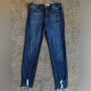 Kancan distressed ankle skinny jean size 11/29